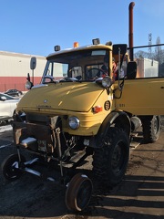 Arrivée de l'Unimog à la gare depuis l'usine Bombardier du Nord