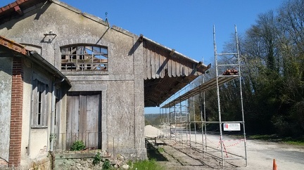 Travaux par la mairie de Montmirail