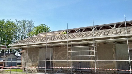 Travaux par la mairie de Montmirail